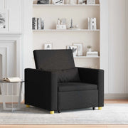Divano letto estraibile singolo Nero 90 x 165 x 87 cm Tessuto 42002686