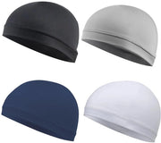 Muffa per bicicletta Leggera - Cappello estivo - Respirante - Elastico - Set da 4 pezzi - Adatto per Signore/Donna - Cappello estivo