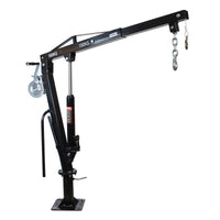 Gruetta per pick up idraulica con verricello max 500 kg girevole a 360° Mini gru di sollevamento