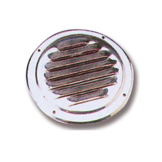 Griglia areazione tonda in acciaio tonda inox tonda mm 130