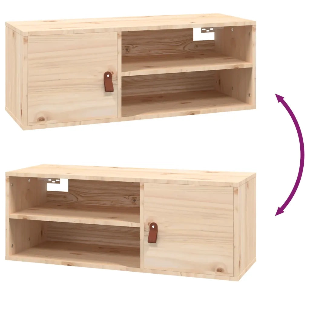 Pensile 80x30x30 cm in Legno Massello di Pino cod mxl 33195