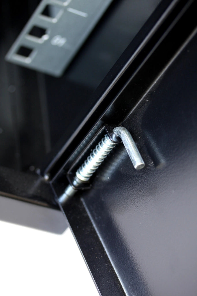 Armadio Rack 10'' a muro 6 unità Porta Grigliata Nero