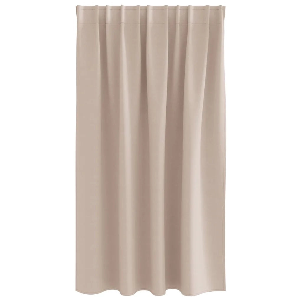 Tende Blackout con Anelli 2 pcs Talpa 140 x 140 cm Poliestere 4107438