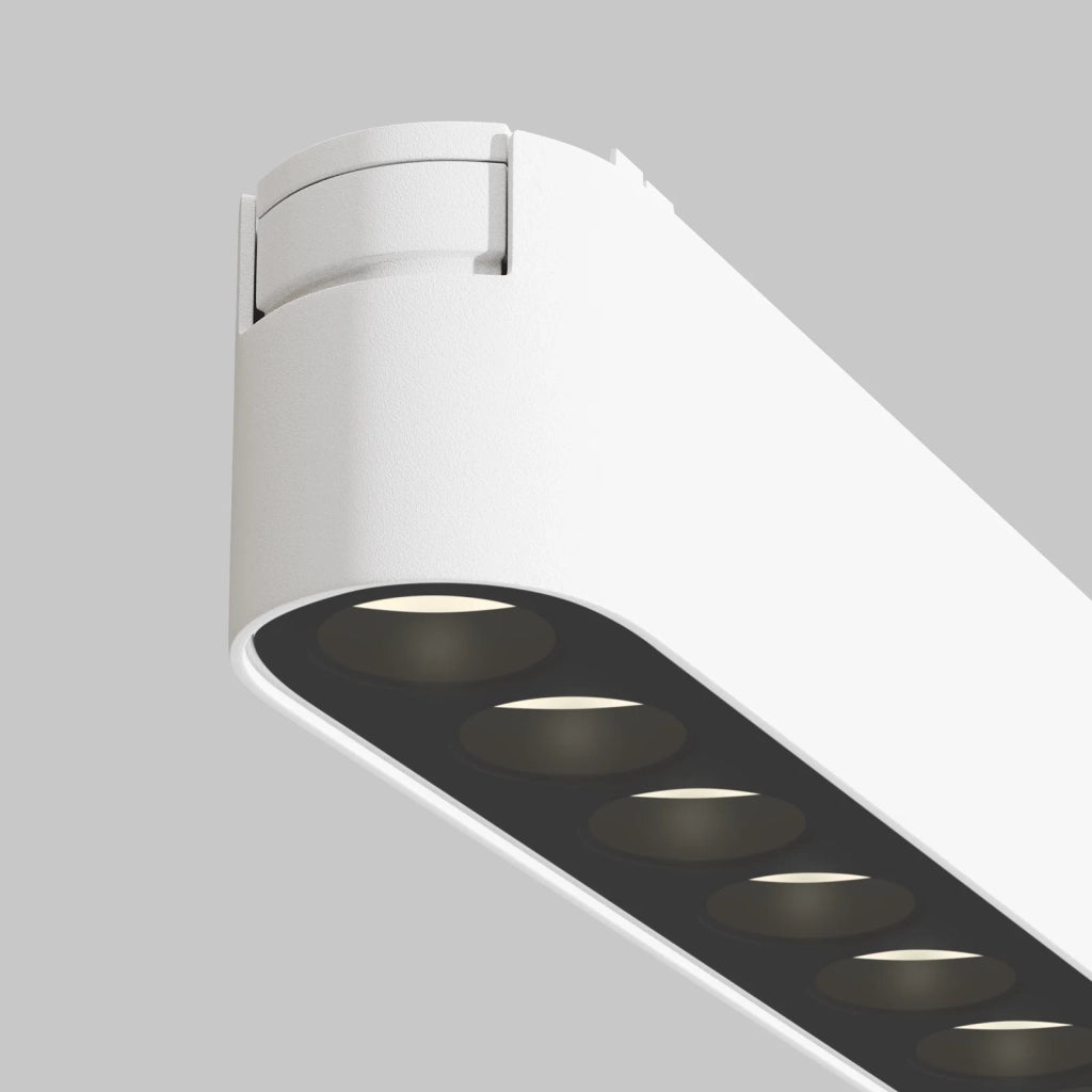 Maytoni Lampada da binario Radity Points 1 luce LED integrato bianco metallo