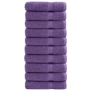 Asciugamani da Doccia SOLUND 10 pz Viola 70x140cm 600 g/mÂ²