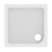 PIATTO DOCCIA QUADRATO IN CERAMICA MODELLO GEMMA 2  H.7 - CM 70X70  - CEI