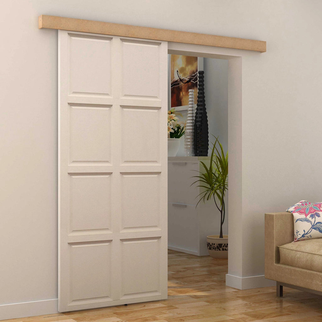 Binario per Porte Scorrevoli Rustico ¨C Zephmum ¨C Legno 200cm