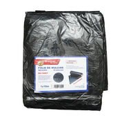 Set 10 pezzi di foglio per pacciamatura, anti-erbacce 1x10m, 15 microni, nero non perforato, protezione UV Breckner Germany