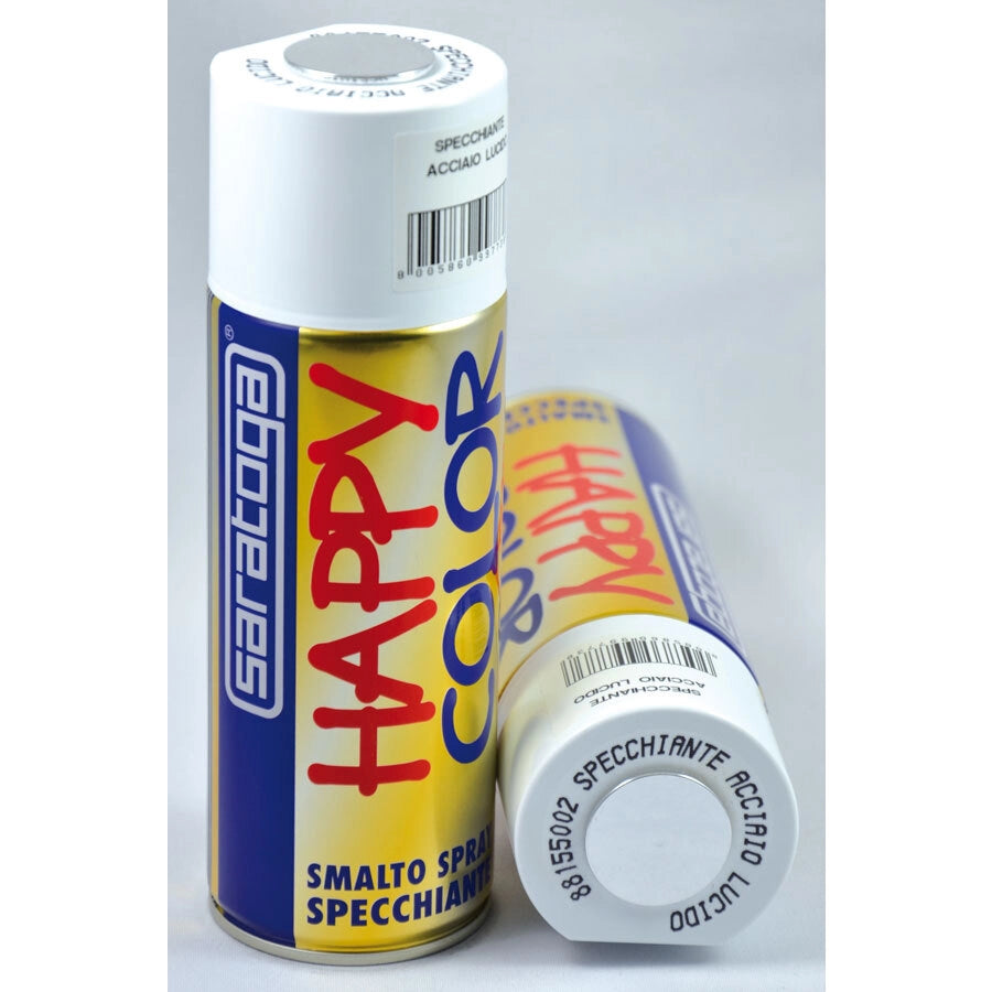Saratoga HAPPY COLOR ML.400 SPECCHIANTE ACCIAIO LUCIDO