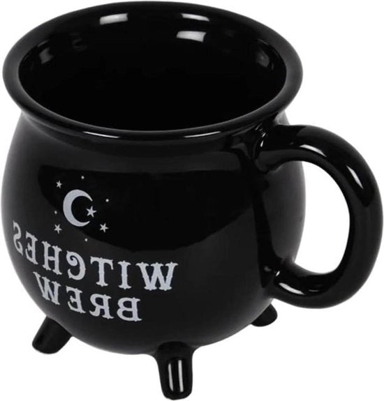 Tazza a forma di Bollitore con "Witches Brew" Nero Unico Taglia - Tazza a Stile Diverso