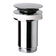 PILETTA U CLICKER OTTONE CROMO SENZA TROPPO PIENO- Diam. 63 x 11/4- TEA- pezzi 1