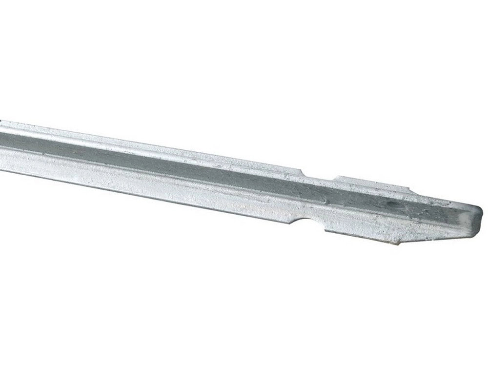10pz paletto per recinzioni zincato h cm.250 mm.30x30x3 cod:ferx.vit52624