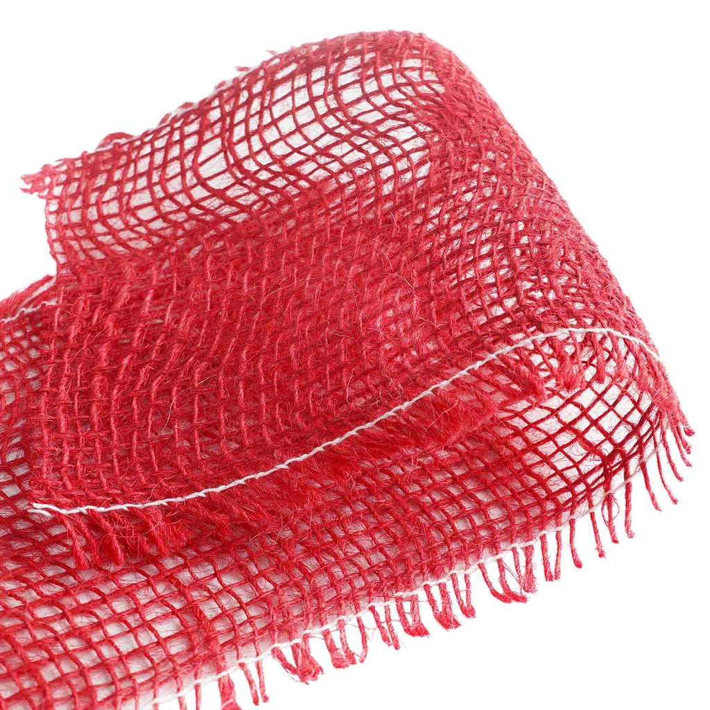 Rotolo di Juta 10 x 1000 cm Rosso 42012037