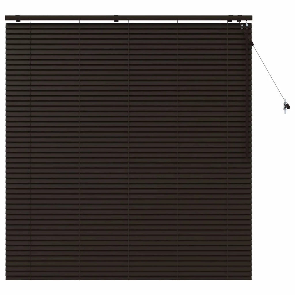 Tenda Veneziana Marrone Scuro 160 x 160 cm 35 mm 42015578