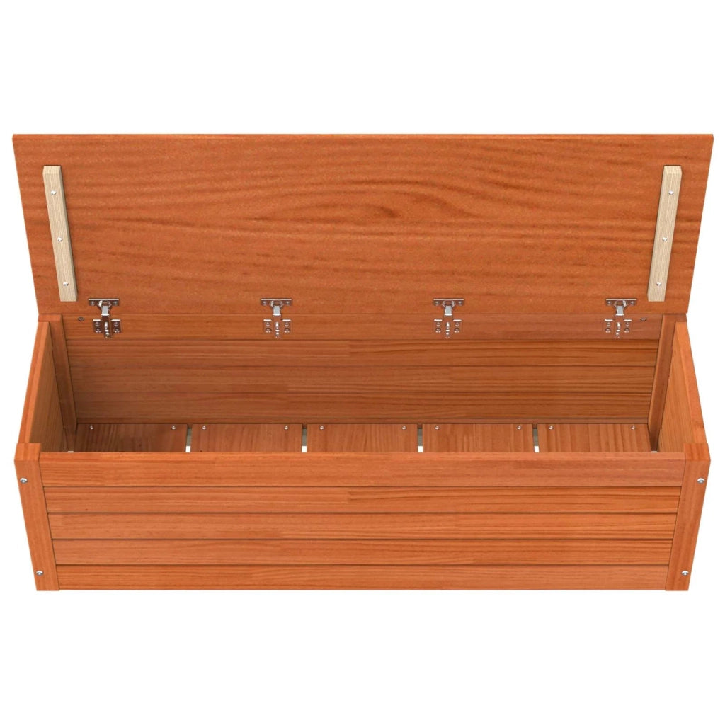 Scatola di Stoccaggio Marrone cerato 109 x 36,5 x 33 cm 865371