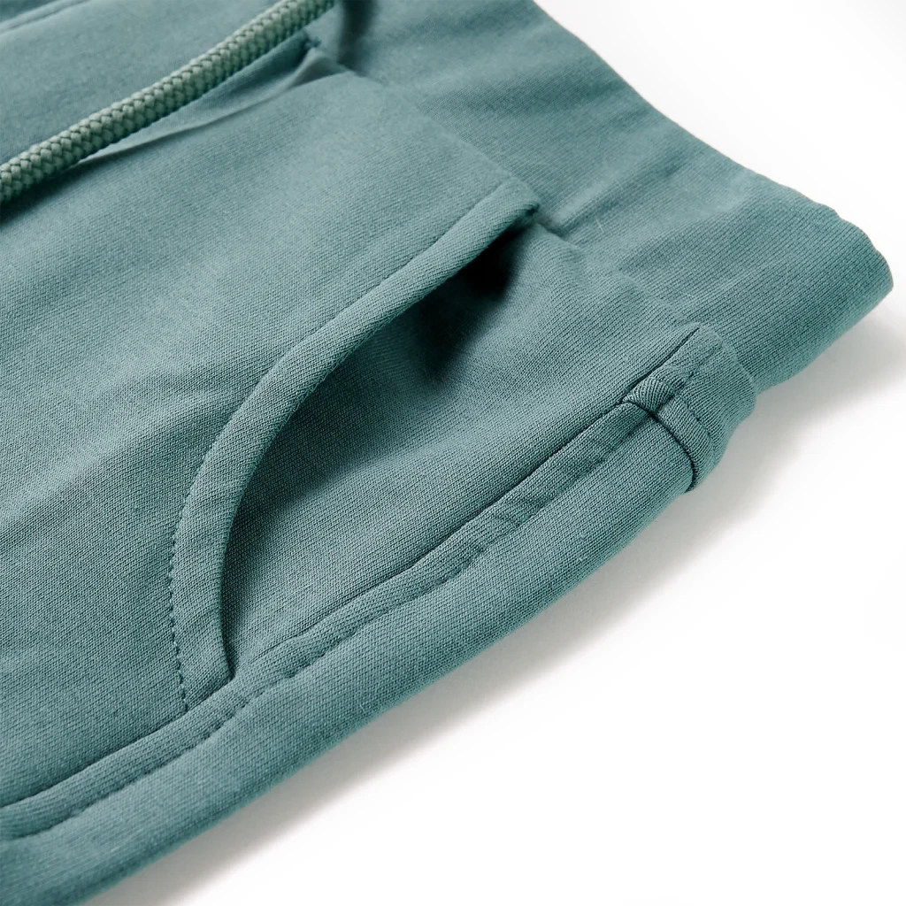 Pantaloncini per Bambini con Coulisse Petrolio Antico 140