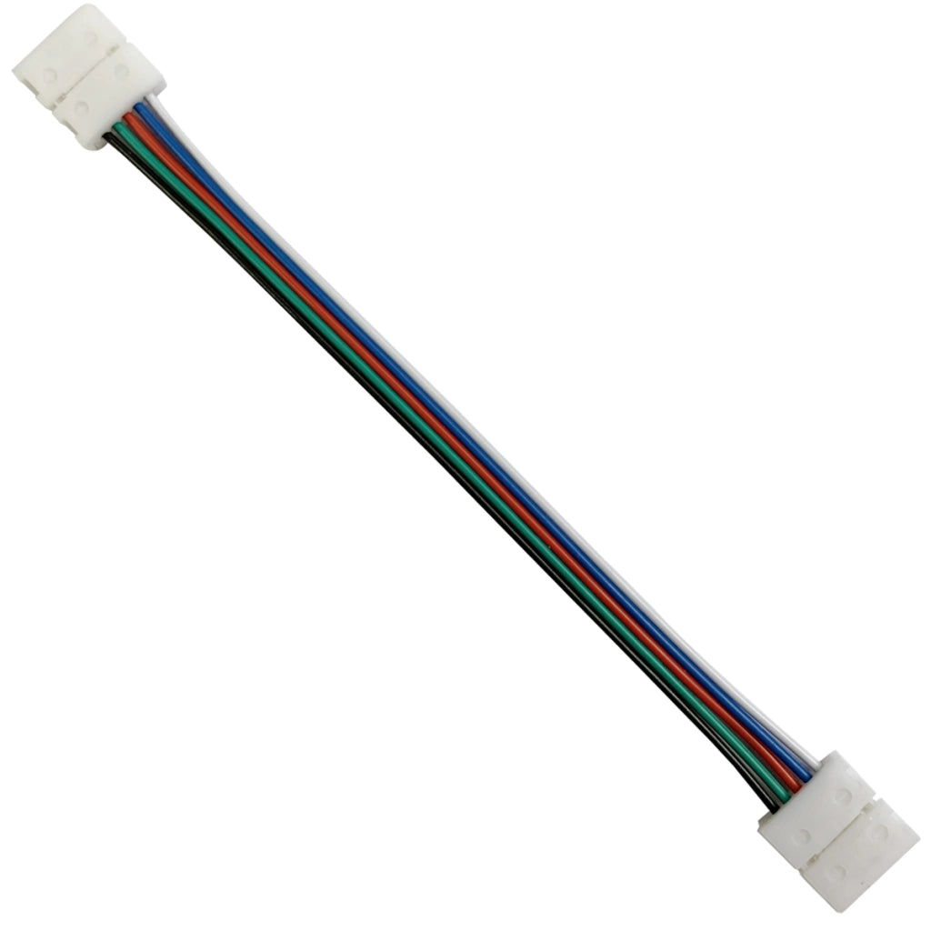 Connettore angolare LED RGBW 12mm 5pin 12-24V Polux