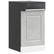 Pannello Lavastoviglie Kalmar Grigio Cemento 45x1,5x57 cm 853651
