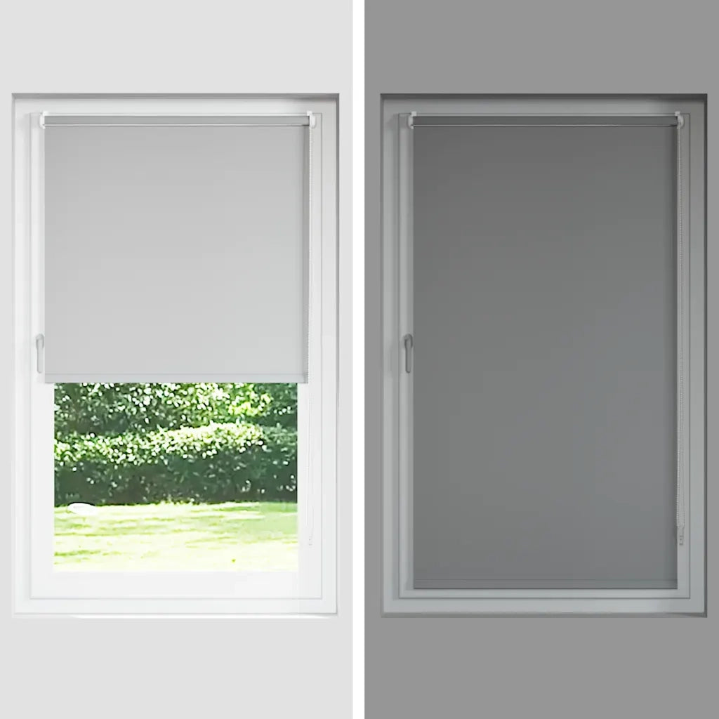 Tenda a rullo oscurante 84,4x175 cm Tessuto Larghezza 80 cm rosso 240111