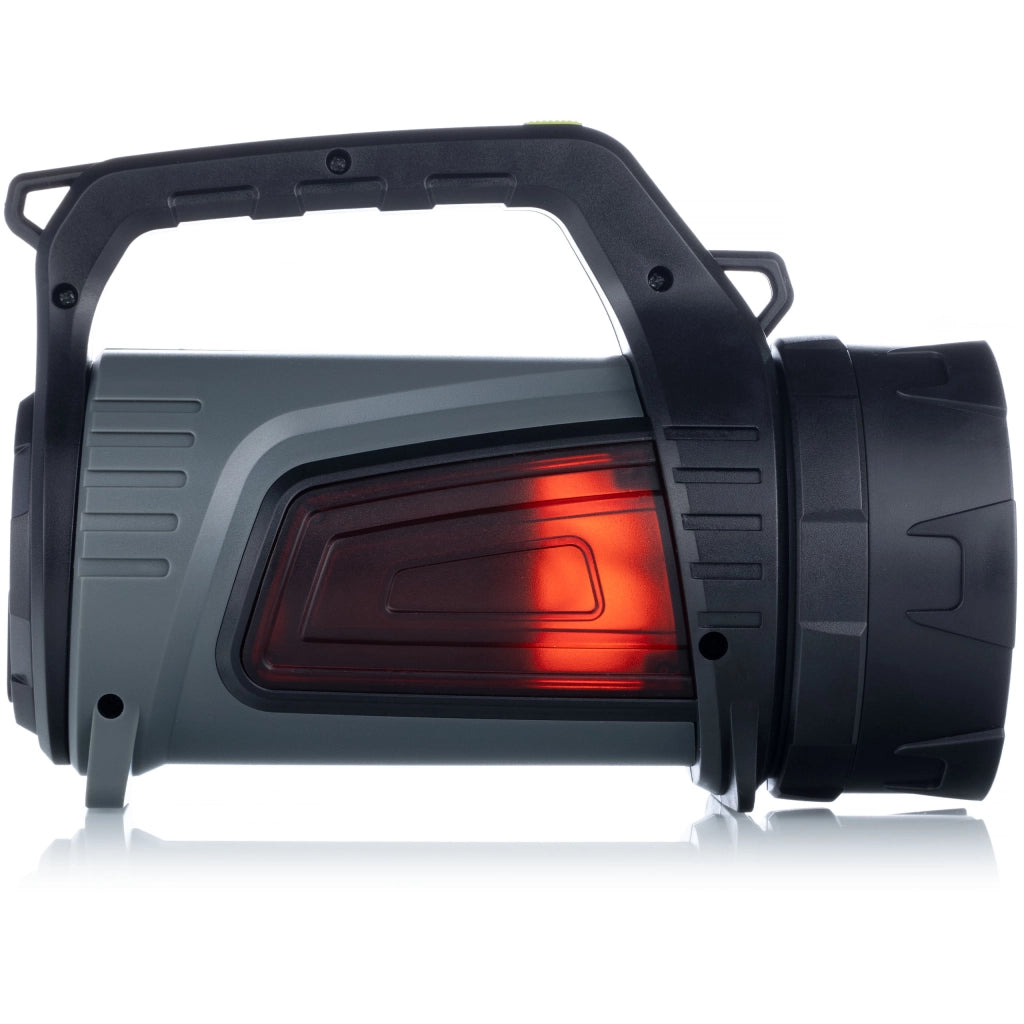 Torcia Riflettore Rosifx "Bilbo Baggins" – 1200 Lumen, Powerbank | Portata 800m, Impermeabile, 3 Modalità