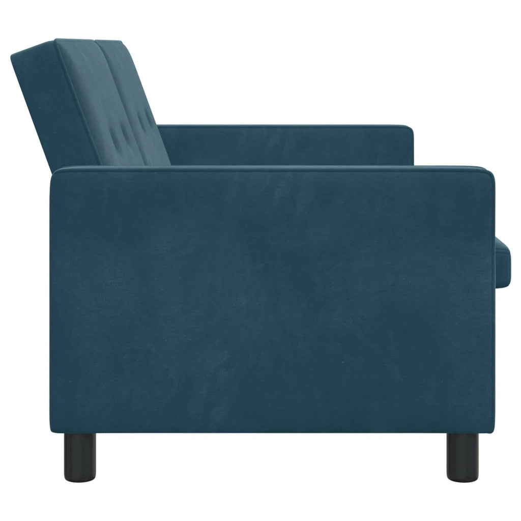 Divano letto | Sof¨¤ letto | Letto singolo Blu Tessuto