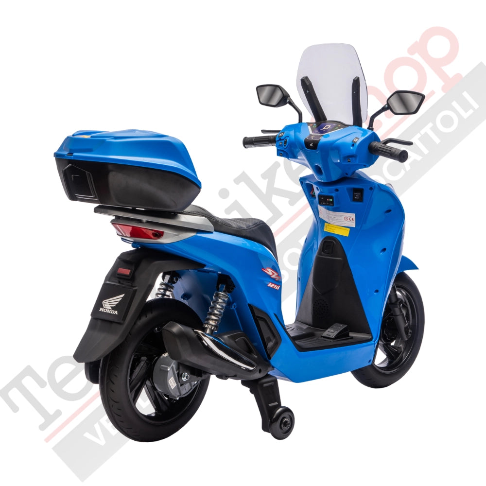 Moto Elettrica per Bambini Honda SH125 -Blu