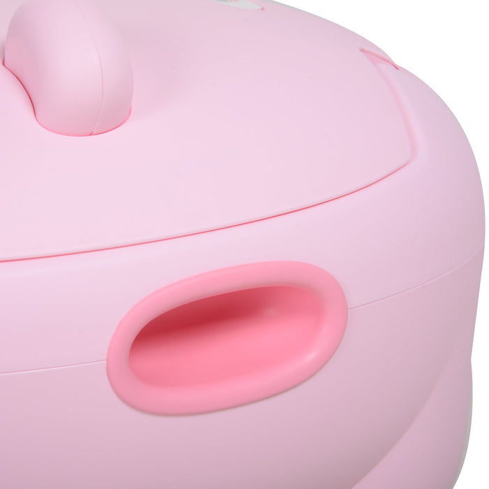 Vasino per Bambini Antiscivolo Ippopotamo  Hippoo Rosa