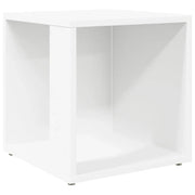 Tavolino | Tavolo laterale Bianco 33x33x34,5 cm in Legno Multistrato
