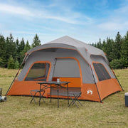 Tenda Istantanea Grigio e arancione 340 x 280 x 190 cm 42017483
