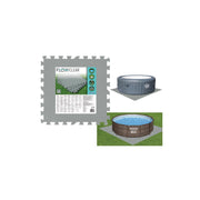 Tappetino protezione pavimento Bestway 9 pezzi – 2,25 m² – grigio