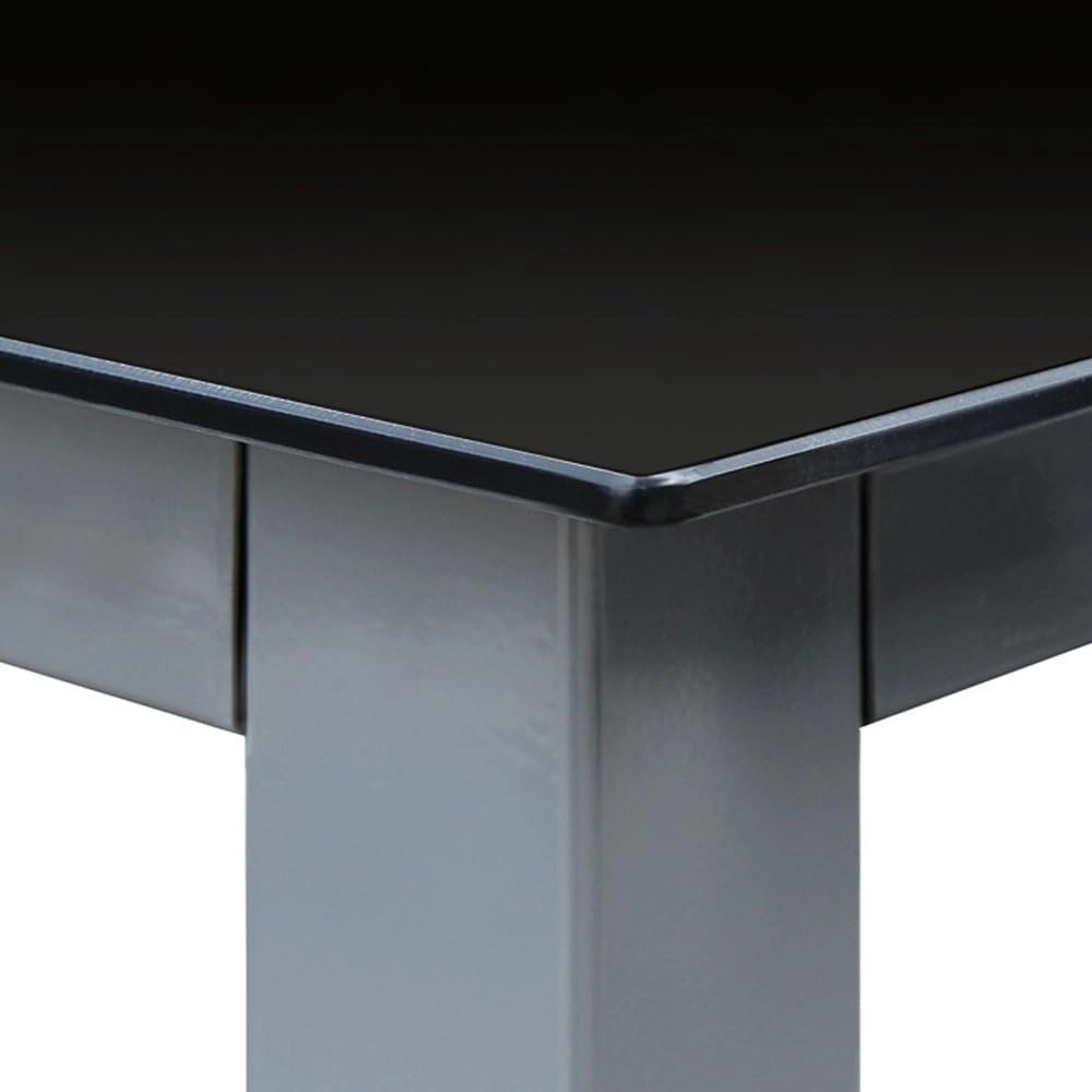 Gruppo Sedute Bern 4+1 in Alluminio Sedie Regolabili con Schienale Alto Pieghevoli Tavolo Resistente Set Salottino Esterno