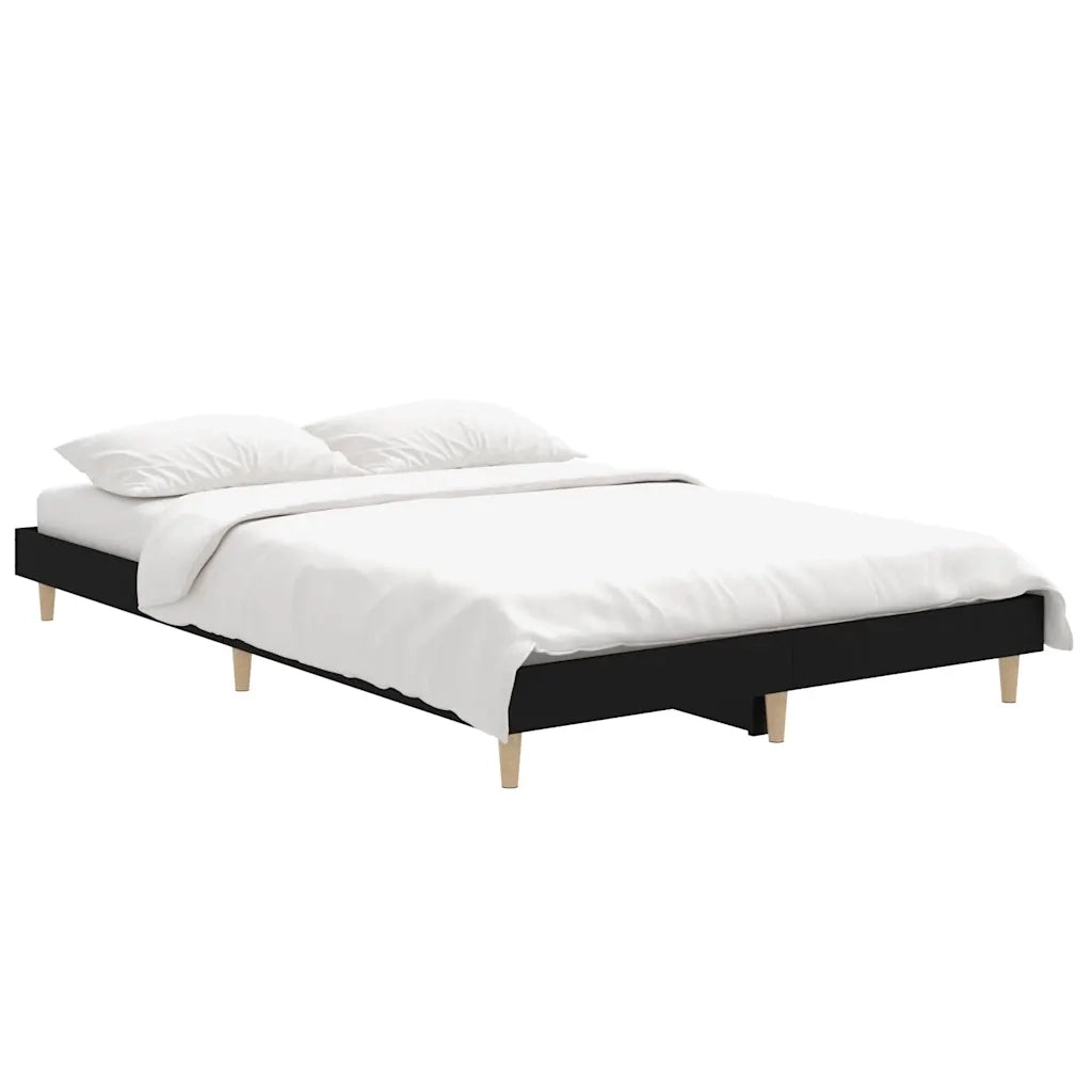 Giroletto Nero 120x190 cm in Legno Multistrato 832086