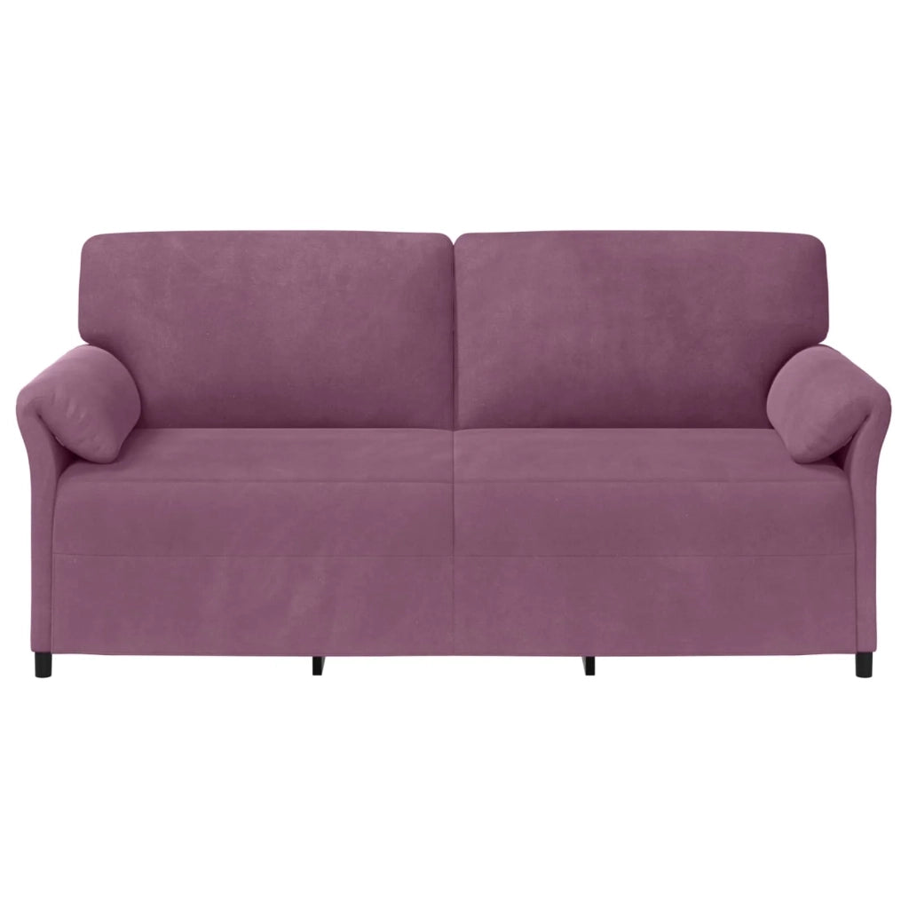 Divano 3-Persone Viola 198 x 83 x 95 cm Velluto 42033980
