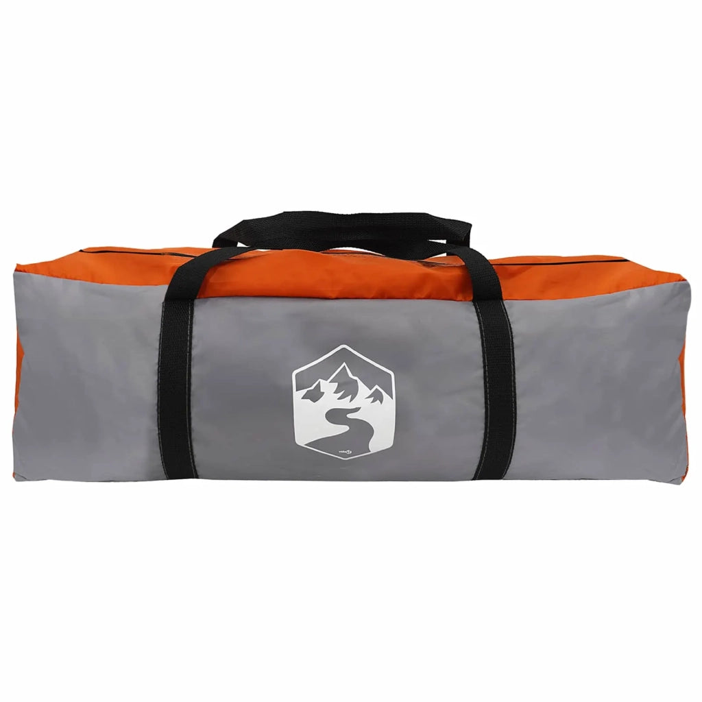 Tenda a cupola con tetto rimovibile Grigio e arancione