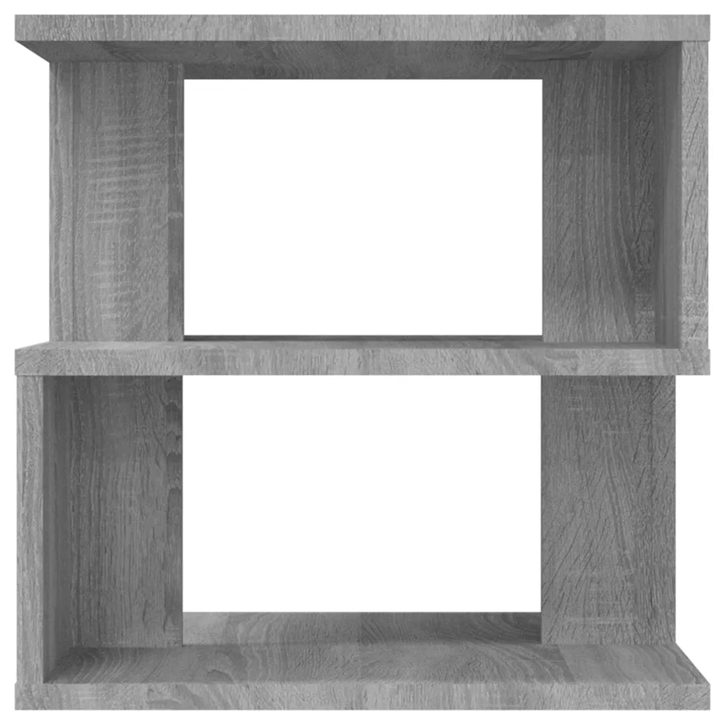 Tavolino Grigio Sonoma 40x40x40 cm in Legno Multistrato cod mxl 16628