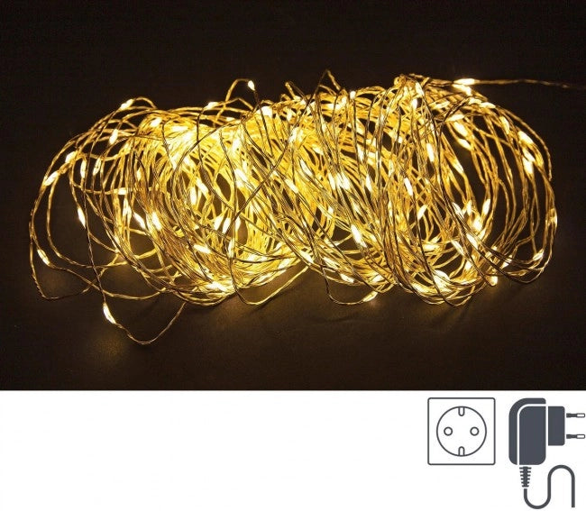 Striscia Luminosa con 300 MicroLED Classic IP44 (12 Pezzi)