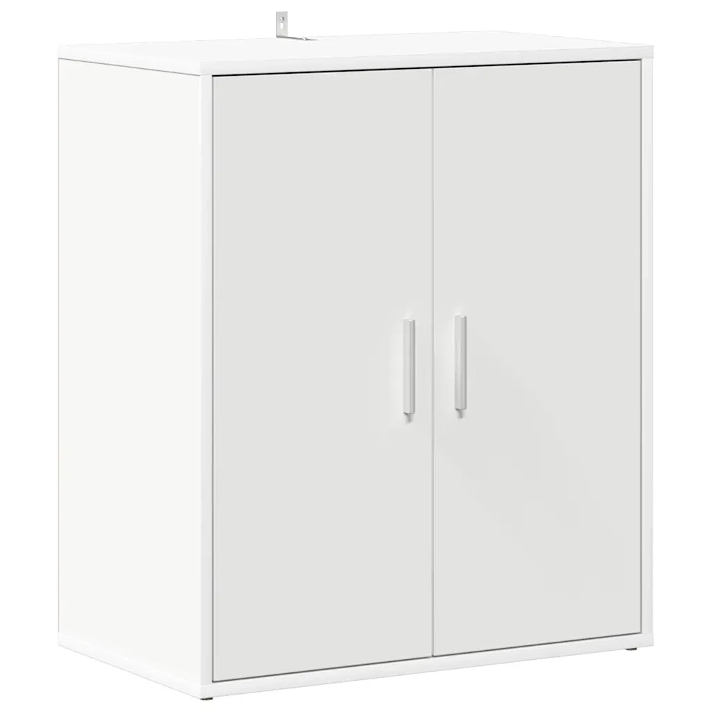 Scarpiera Bianca 60x35x70 cm in Truciolato 808918