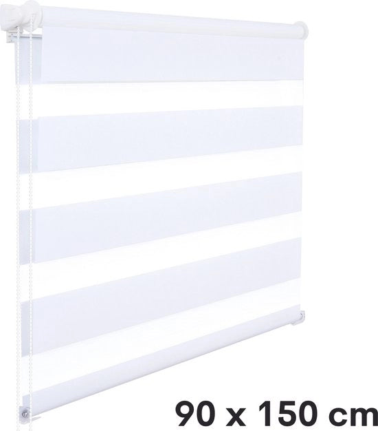 Rolgordino con Catena – Rolgordini – Translucido e Oscurante – Bianco – 90x150cm