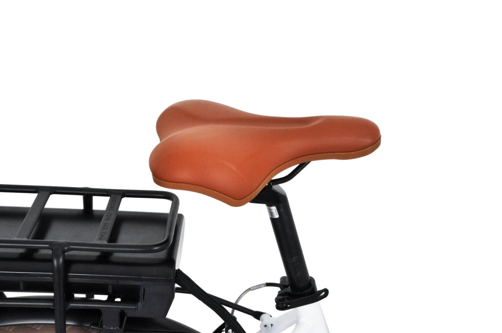 F.LLI SCHIANO City bike donna 28" alluminio forcella ammortizzata  10.4 ah Bianca