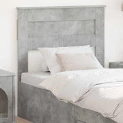 Testiera-Testata-Testiera Decorativa Grigio cemento 100 cm Legno multistrato 220054