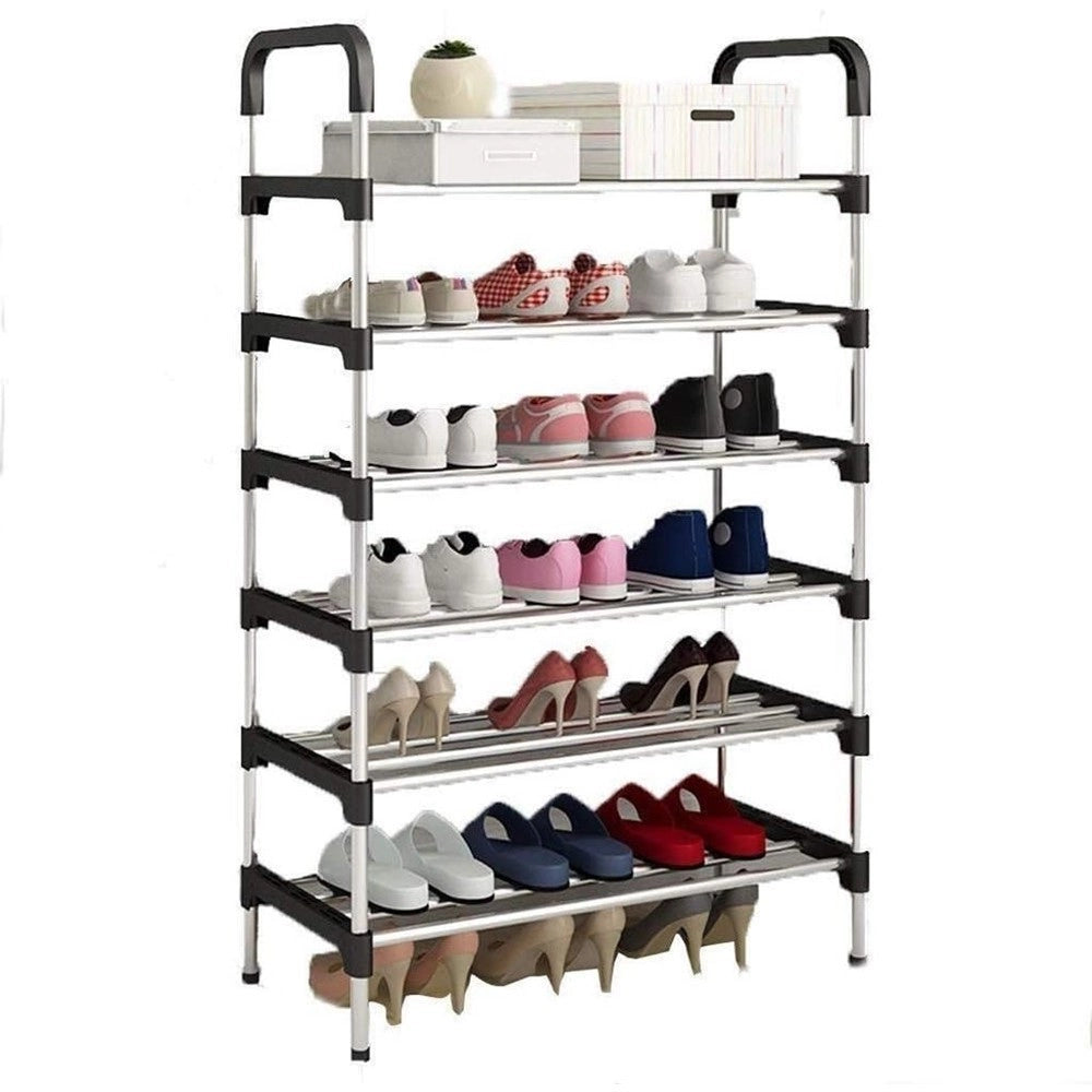 Trade Shop - Scarpiera Impilabile Organizer Per Riporre Le Scarpe Espandibile Regolabile -
