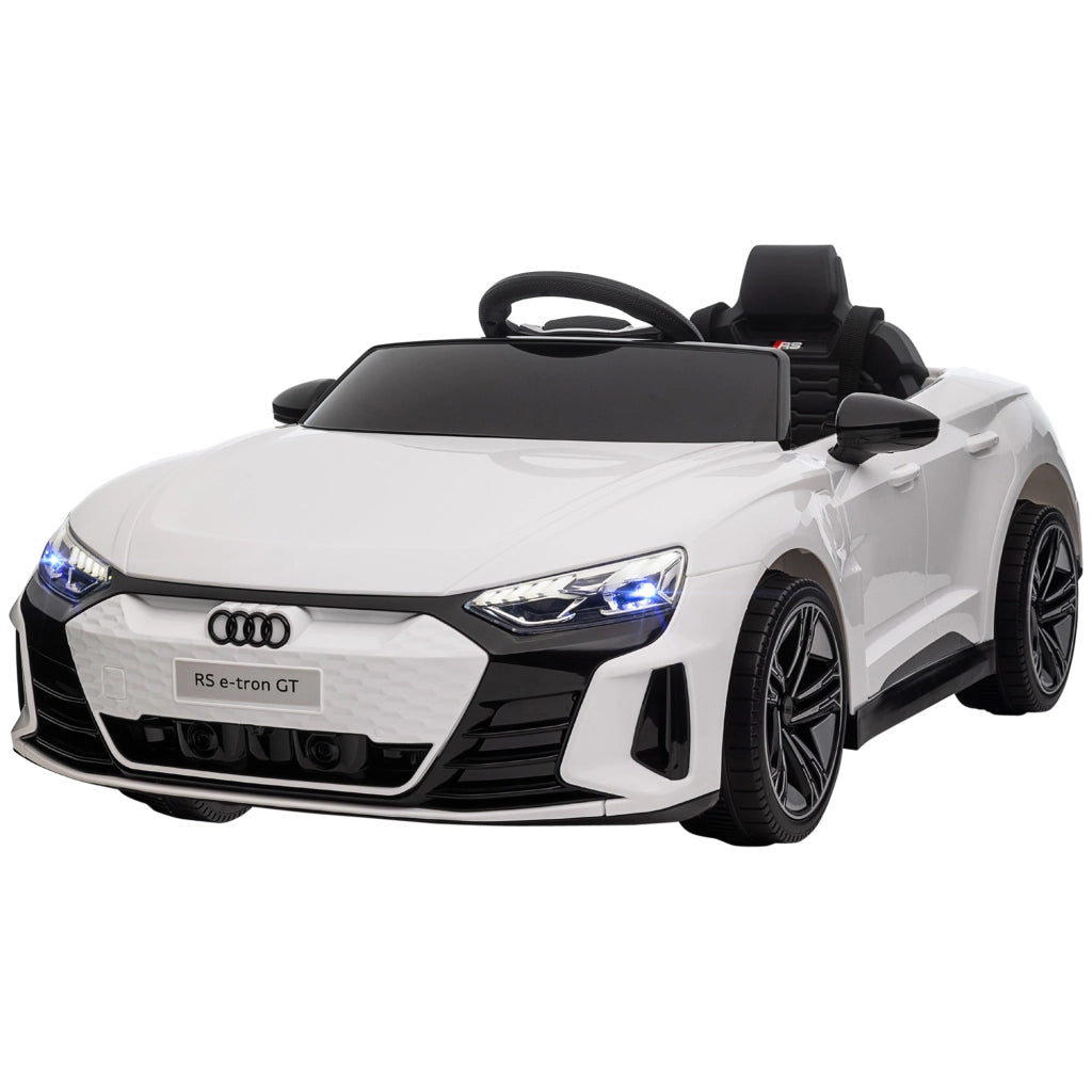 Auto Elettrica Bambini con Telecomando ¨C zephmum ¨C Bianca e Nero 103x58x41 cm
