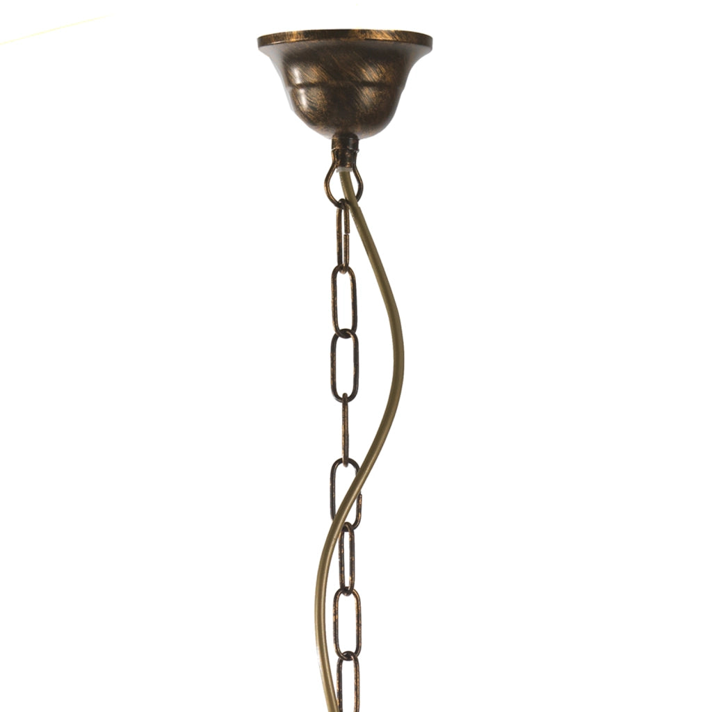 Lampadario Contessa bronzo