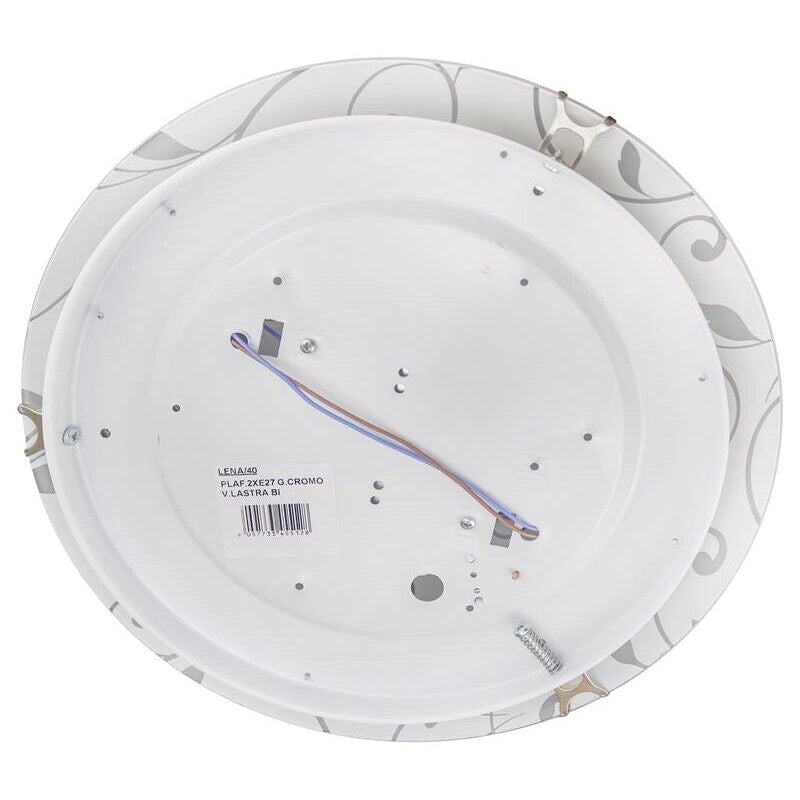 LENA LAMPADA PLAFONIERA 2 LAMPADINE E27 40 CM