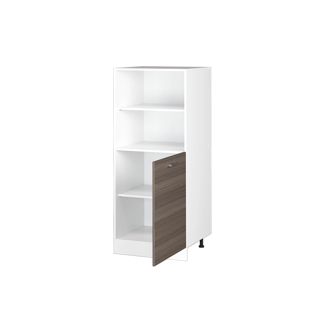 Vicco Dispensa universale Grigio 60 cm con ripiani aperti e anta