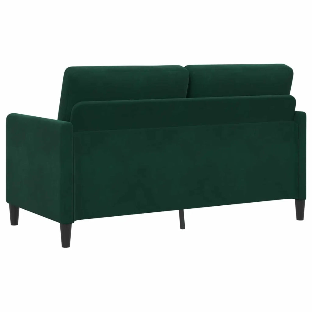 Divano con Storage Verde Scuro 152 x 78 x 87 cm Poliestere 42036935