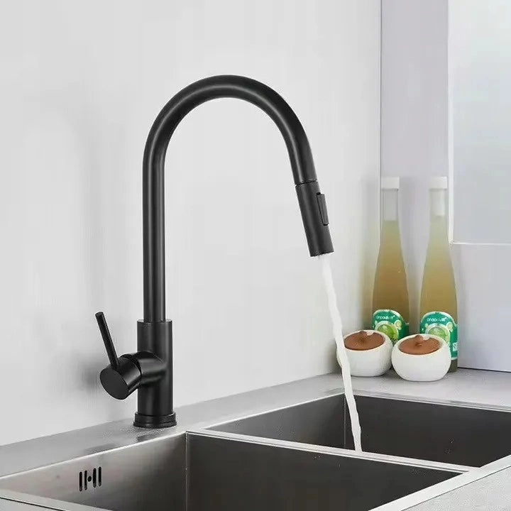 Rubinetto Da Cucina Rea Fresh Black Mat