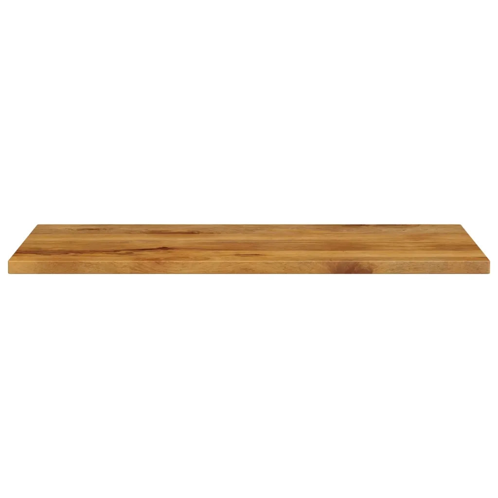 Piano per Tavolo 100x50x3,8cm Rettangolare Legno Massello Mango 371656