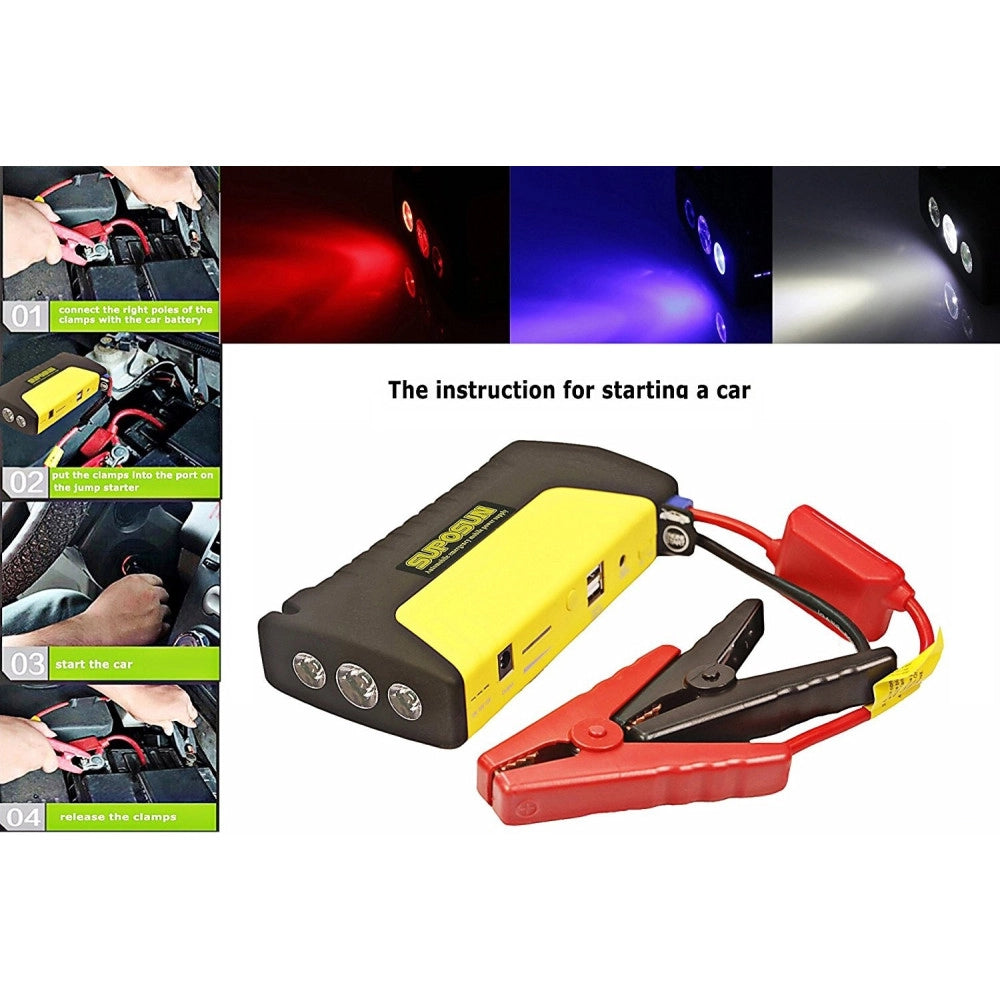 Trade Shop - Caricabatterie Portatile Jump Starter 20000 Mah Power Bank Avviatore Emergenza -
