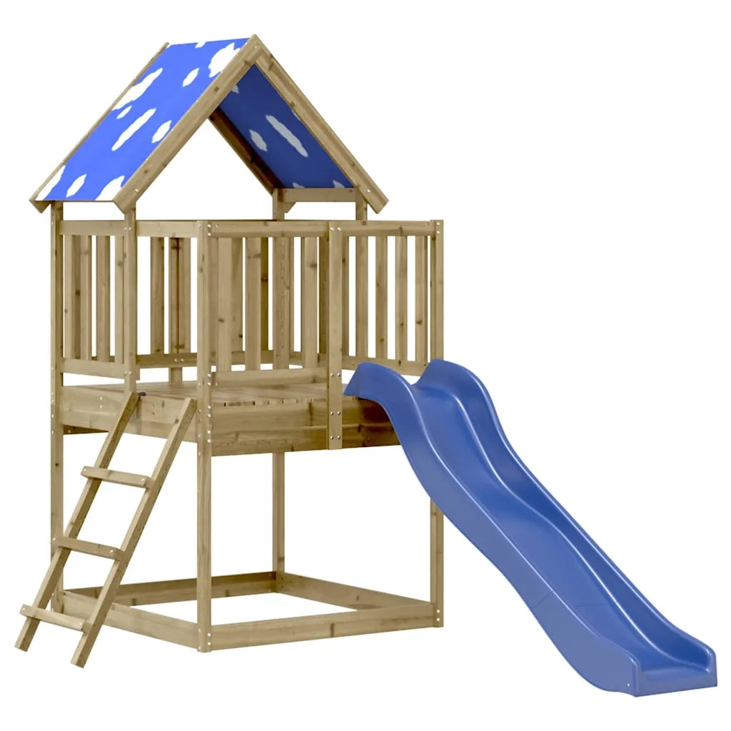 Set da Gioco da Esterno in Legno di Pino Impregnato CFW1561760